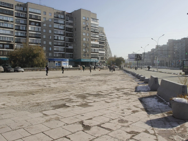 Ранее на этой территории размещалась автомобильная стоянка. | Источник: Архивное изображение