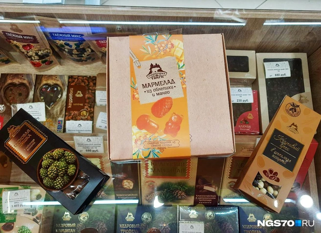 Большой выбор вкусностей с сибирским вайбом | Источник: Анастасия Харламова / NGS70.RU