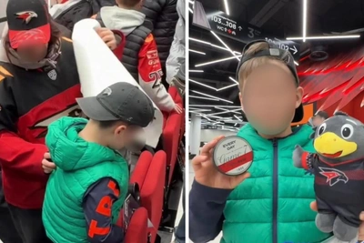 Звёзды поддержали юного болельщика «Авангарда»