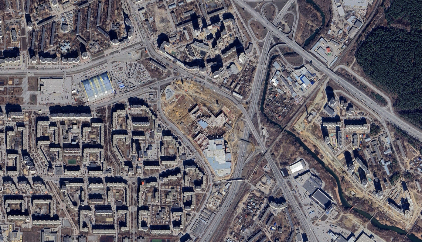 Кадры 2006 и 2025 годов | Источник: earth.google.com