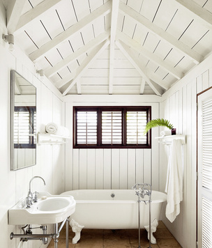 Белые ванные комнаты: 45+ вдохновляющих интерьеров