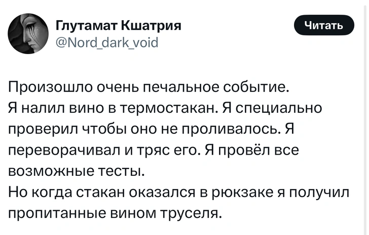 Источник: X (Twitter)