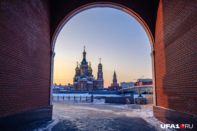 Центр города зимой | Источник: Булат Салихов / UFA1.RU