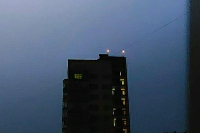 Нижегородцы показали впечатляющие кадры грозы