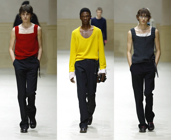 Новая мужская коллекция Prada: какие тренды мы забираем в женский гардероб