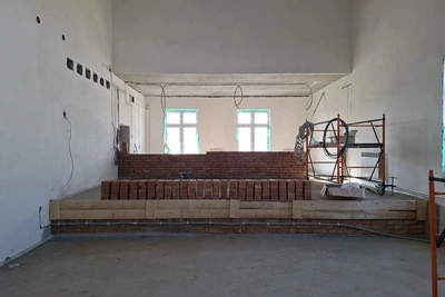 Депутат проверил строительство Дома культуры в Радождево