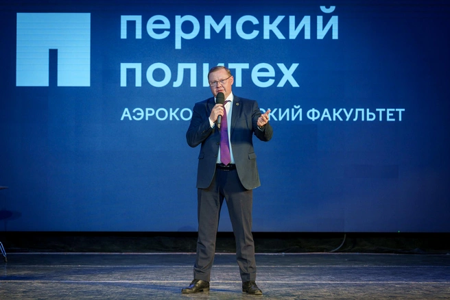 Исполнительный директор «ОДК&nbsp;— Пермские моторы», член Регионального совета ПРО СоюзМаш России Сергей Харин | Источник: «ОДК&nbsp;— Пермские моторы»