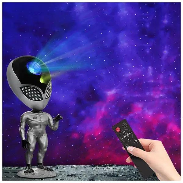 Домашний лазерный проектор звездного неба «Инопланетянин»