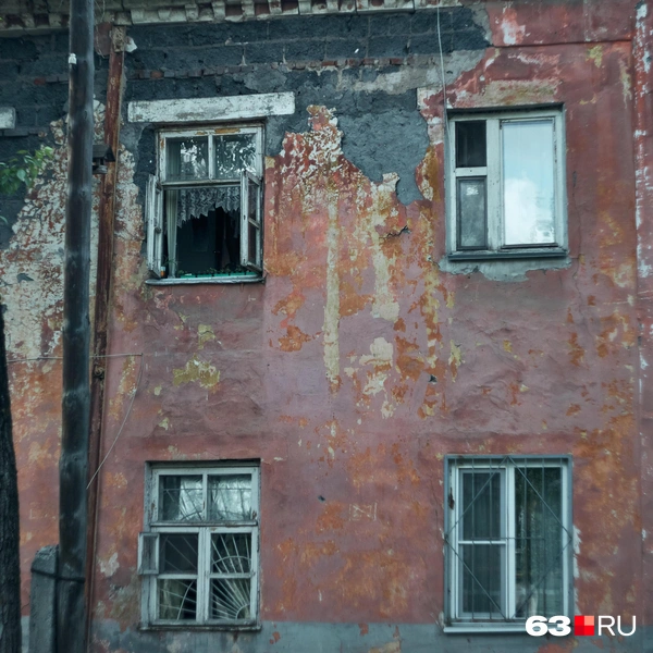 Один из бараков Стационарного переулка | Источник: Роман Данилкин / 63.RU