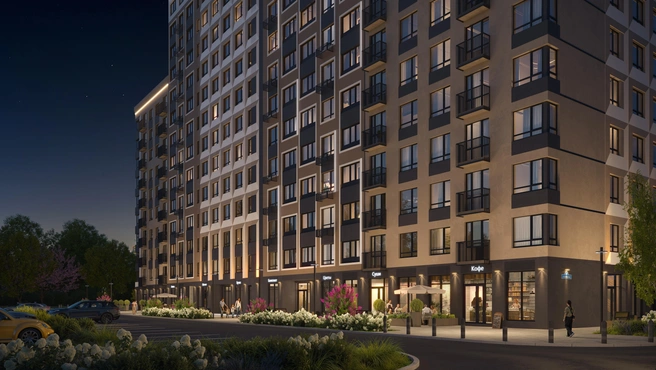 В ЖК «Концепт» есть варианты с предчистовой отделкой и с ремонтом от застройщика | Источник: «Первая линия»