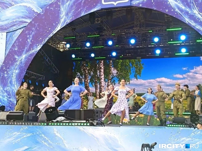 Одна из сцен театрализованного представления | Источник: «ИрСити»