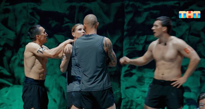 Ольге было сложно промолчать, и Федору Кудряшову это не понравилось | Источник: ТНТ, Rutube.ru