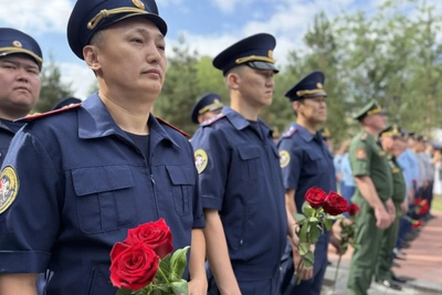 Сотрудники СК Тувы почтили ветеранов боевых действий