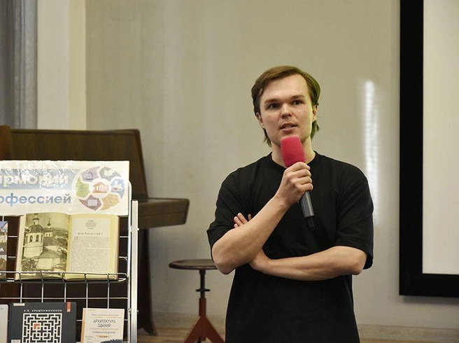 Илья Полянских | Источник: Валерия Крапивина / пресс-служба Курганской областной универсальной научной библиотека им. А.&nbsp;К.&nbsp;Югова