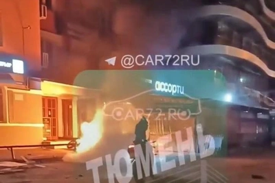 Мотоциклист сбежал с места ДТП в Тюмени