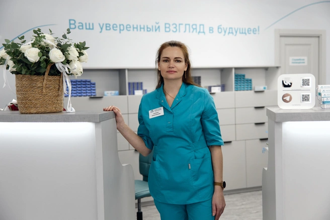В диагностическом отделении врачи с помощью новых техник могут показать точечное состояние здоровья глаз пациентов | Источник: Татьяна Останкова