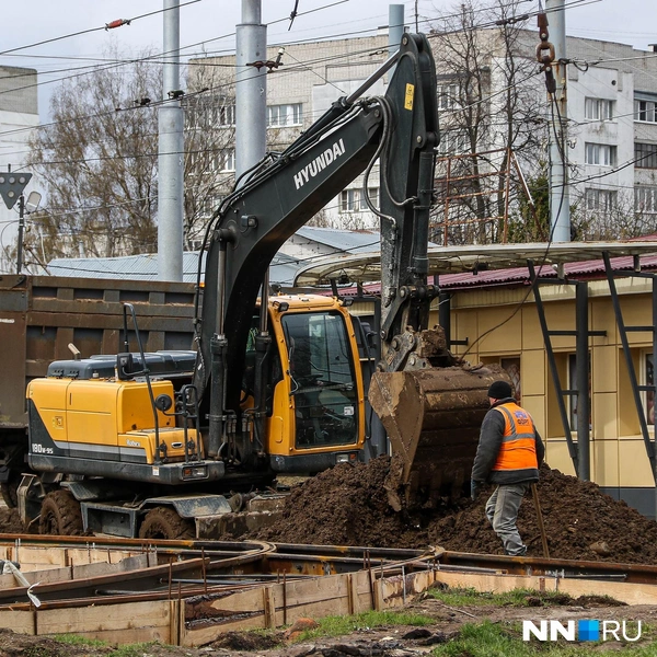 Раскопки перед работами | Источник: Наталья Бурухина / NN.RU