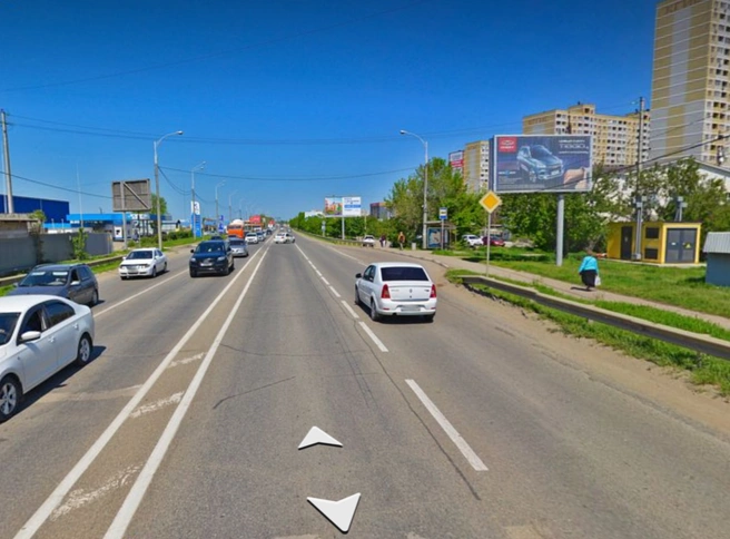 Участок улицы Красных Партизан ждет реконструкция | Источник: yandex.ru/maps