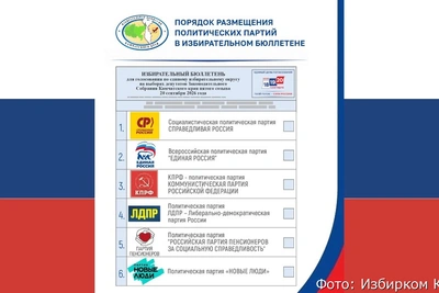 На Камчатке прошла жеребьёвка партий для бюллетеней