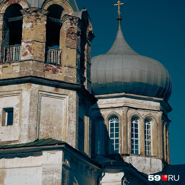 Храм Спаса Нерукотворного Образа в Спасо-Барде, его построили в 1859 году | Источник: Василина Любимова / 59.RU