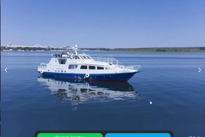 Корабль с шестью каютами выставлен на продажу в Иркутске