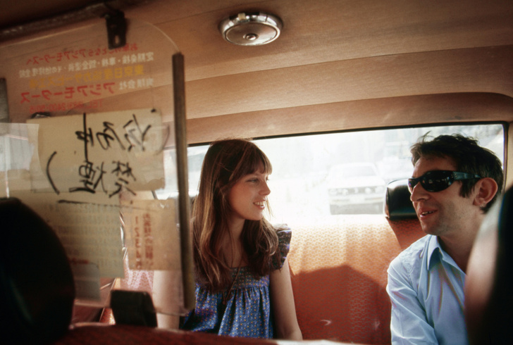 Джейн Биркин и Серж Генсбур: редкие кадры из их поездки в Токио