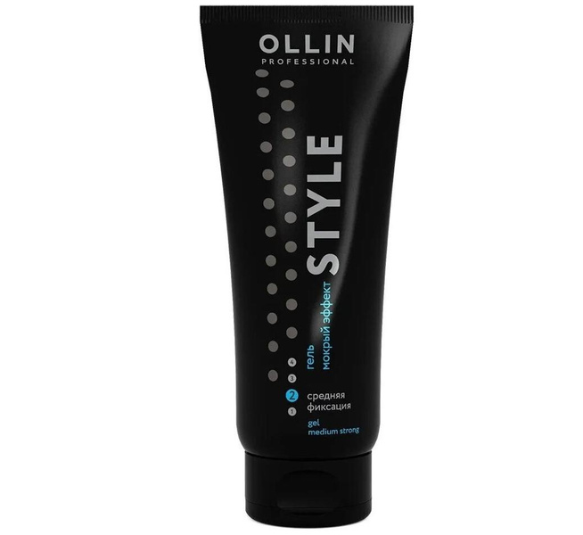 OLLIN Professional Style гель мокрый эффект, средняя фиксация