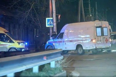 В Иркутске скорая попала в ДТП на Партизанской