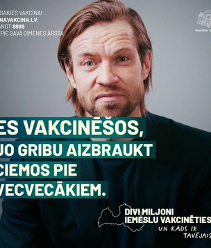 Реклама вакцины от COVID-19 в Латвии превратилась в обещание отправить к праотцам