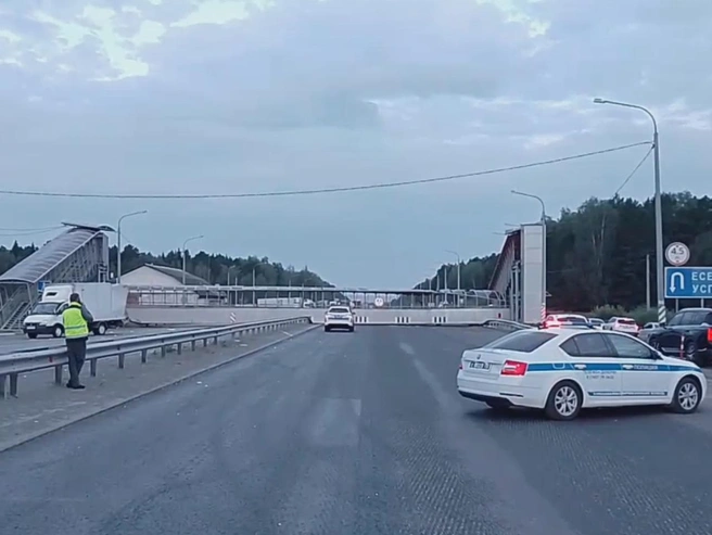 Авария случилась рано утром под Тюменью | Источник: Госавтоинспекция Тюменской области