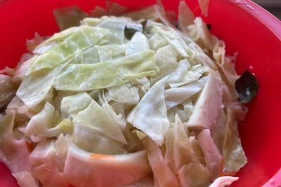 Pickled cabbage in 24 hours