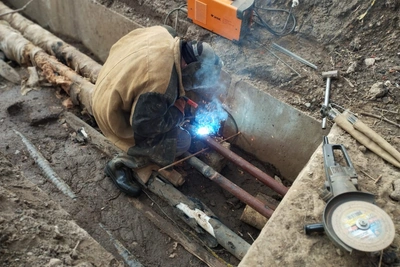 В Костроме ежедневно ремонтируют тепловые сети