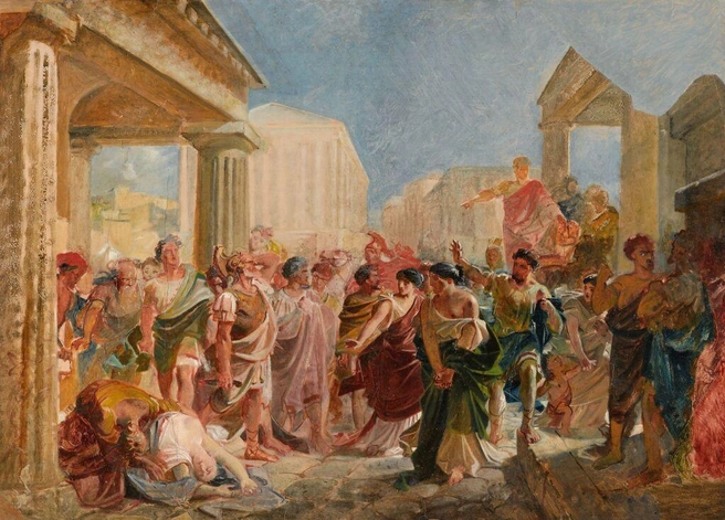 «Смерть Виргинии», 1857–1858 годы | Источник: Третьяковская галерея / my.tretyakov.ru