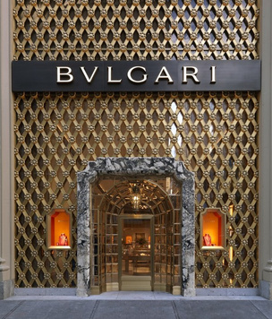 Питер Марино переосмыслил бутик Bvlgari в Нью-Йорке