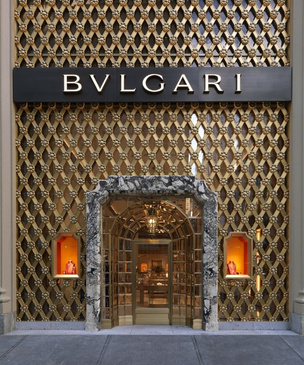 Питер Марино переосмыслил бутик Bvlgari в Нью-Йорке