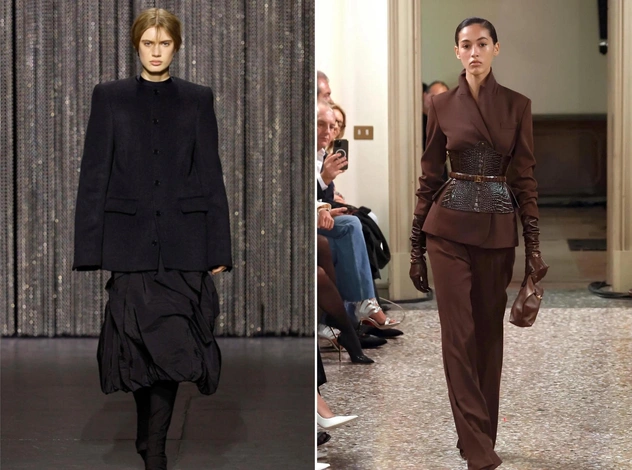 Жакет с воротом-стойкой — самая трендовая модель осени 2025