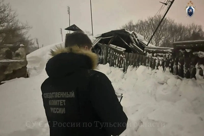 В Кимовске снег обрушил крыши двух многоквартирных домов