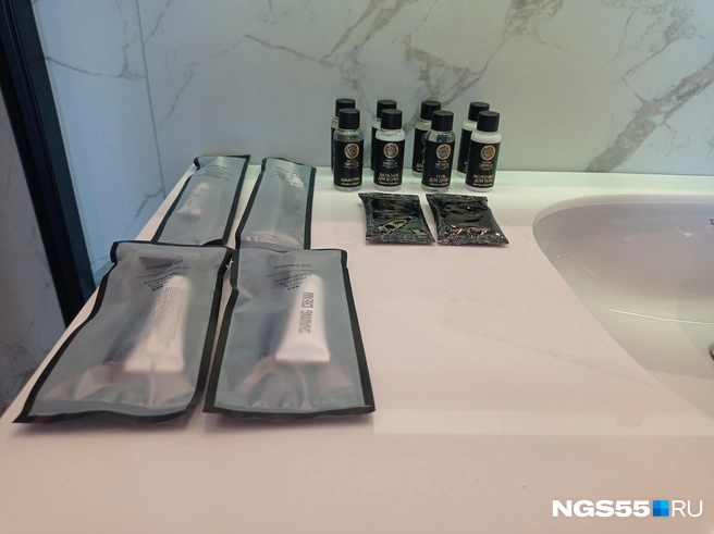 Предметы гигиены включены в стоимость номера | Источник: Ирина Чернышева