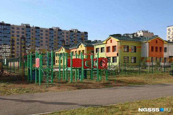 Этот садик станет третьим в «Амуре-2» | Источник: Евгений Софийчук / NGS55.RU