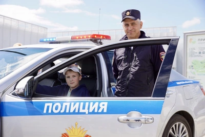 Полиция на фестивале «Челябинская область – большая семья»