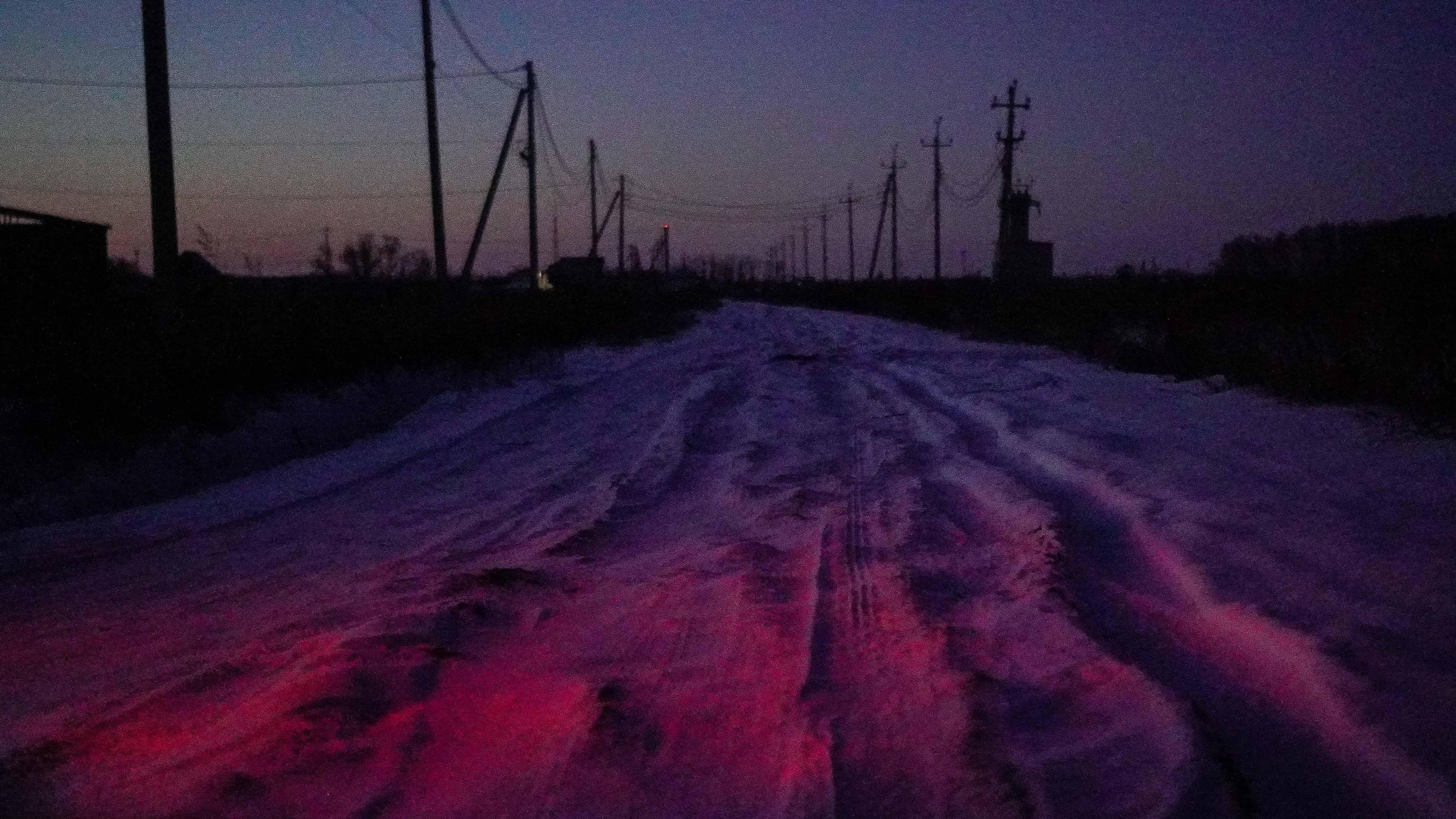 На отремонтированных трассах в Зауралье нет фонарей 