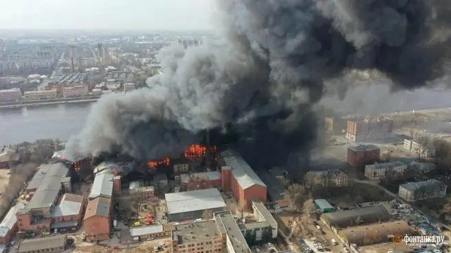 Суд рассмотрит новое дело из-за пожара на «Невской мануфактуре» | Источник: Илья Выдревич / «Фонтанка.ру»