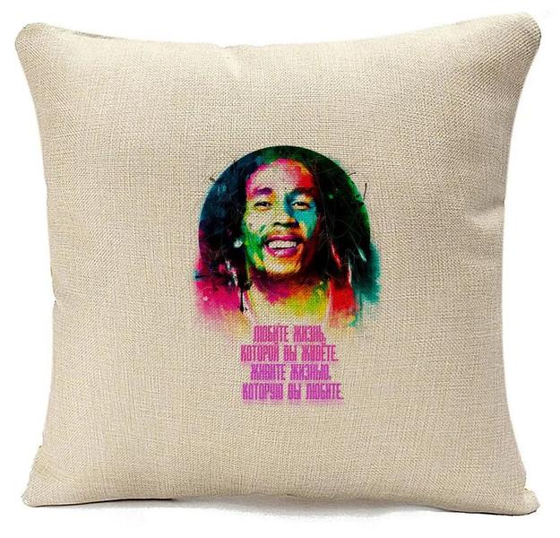 Подушка Bob Marley, CoolPodarok