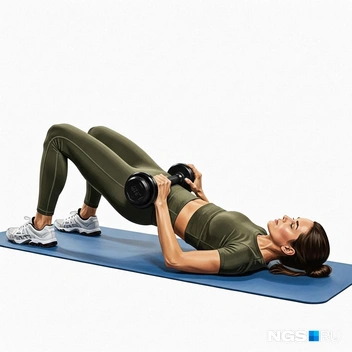 Во время выполнения упражнения нельзя расслаблять мышцы  | Источник: Юрий Орлов / Городские медиа