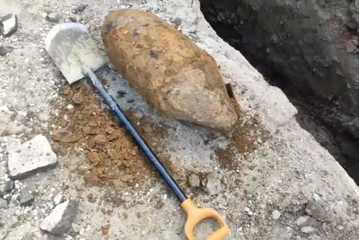 В Темрюке на территории больницы обнаружили авиабомбу