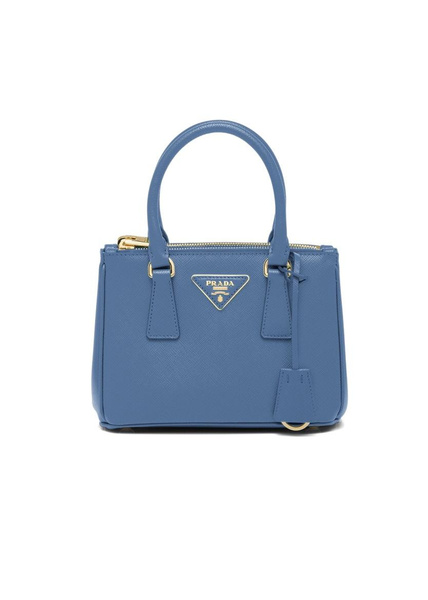 Something blue: небесная сумка Prada Galleria