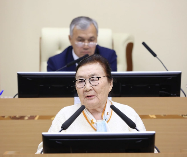 Ульяна Винокурова | Источник: Василий Кононов / пресс-служба Госсобрания Ил Тумэн