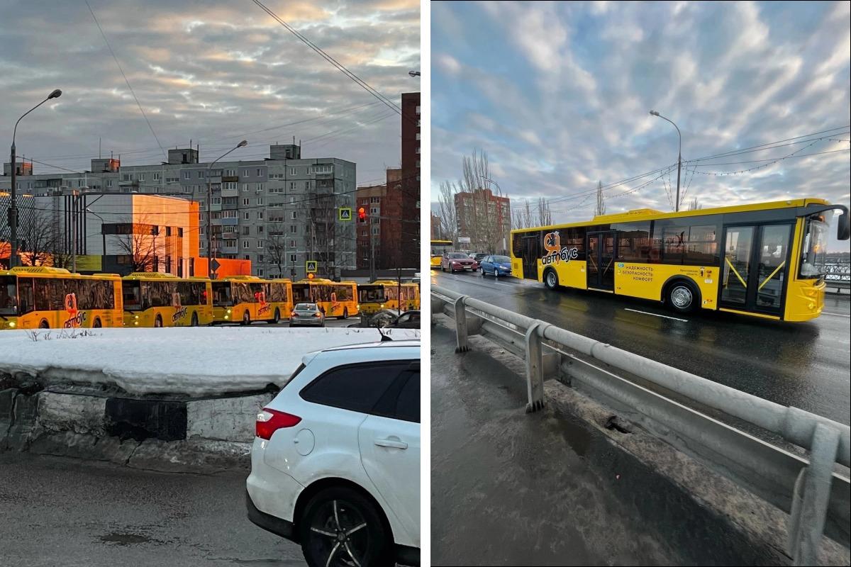 В Ярославль едет колонна новых желтых автобусов — когда пассажиры смогут  ездить на них - 15 марта 2023 - 76.ру