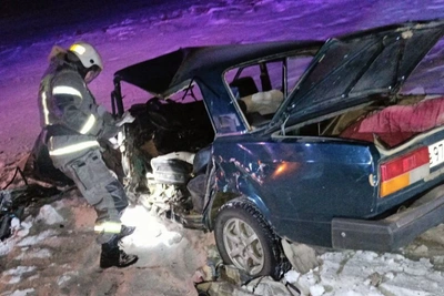 Легковушка смята в ДТП с фурой на трассе Чита-Забайкальск