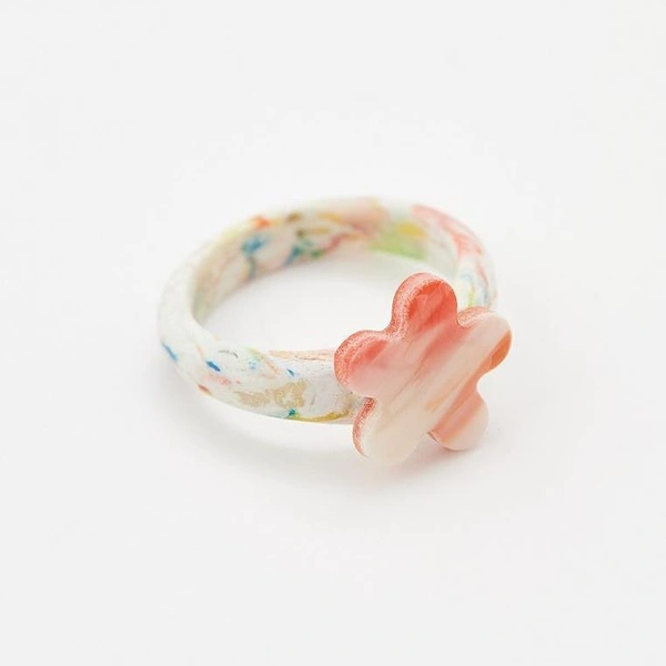 Кольцо Recycle.Object Flower ring